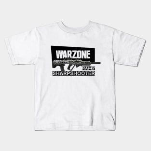 Warzone RAM7 auto rifle sharpshooter print (Call of Duty guns) Kids T-Shirt